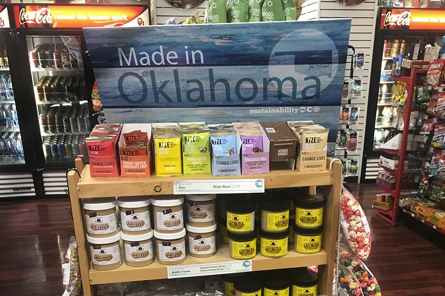 Made in Oklahoma food products
