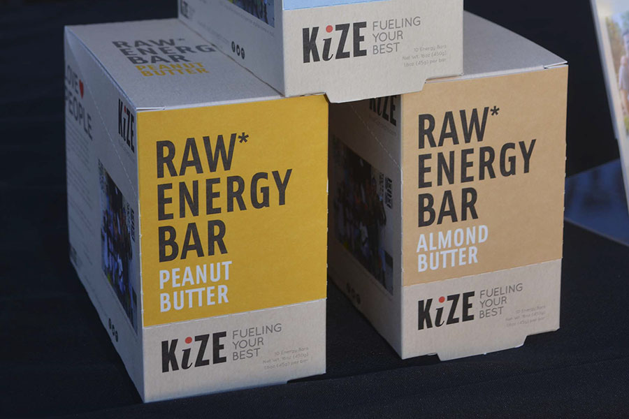 KiZE energy bars KiZE energy bars