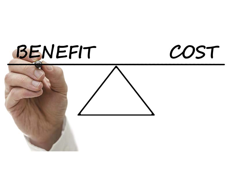 Cost vs benefits